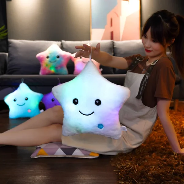 Cute Led Light Star Pillow - Image 4