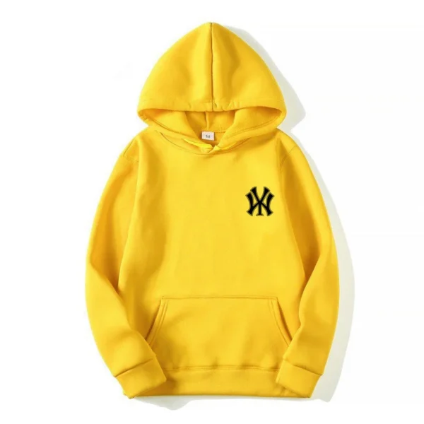 Solid Color Casual Hoodie - Image 6