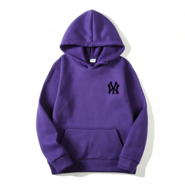 Solid Color Casual Hoodie - Image 4