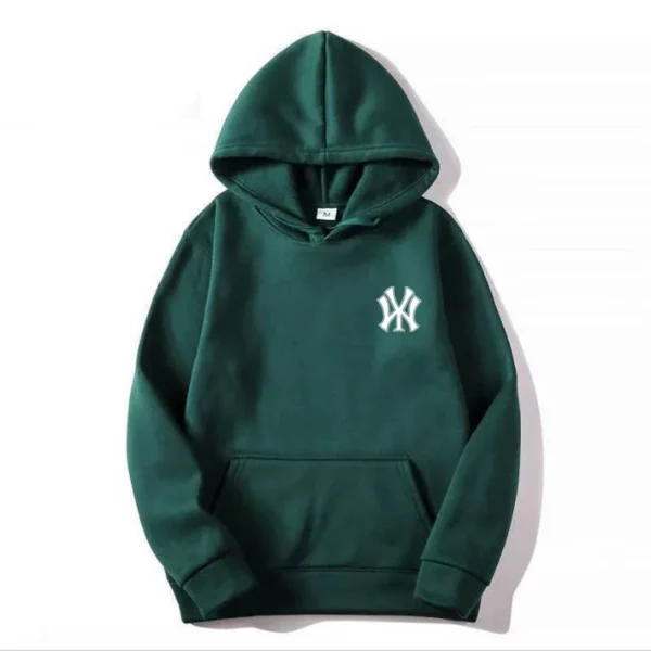 Solid Color Casual Hoodie - Image 3