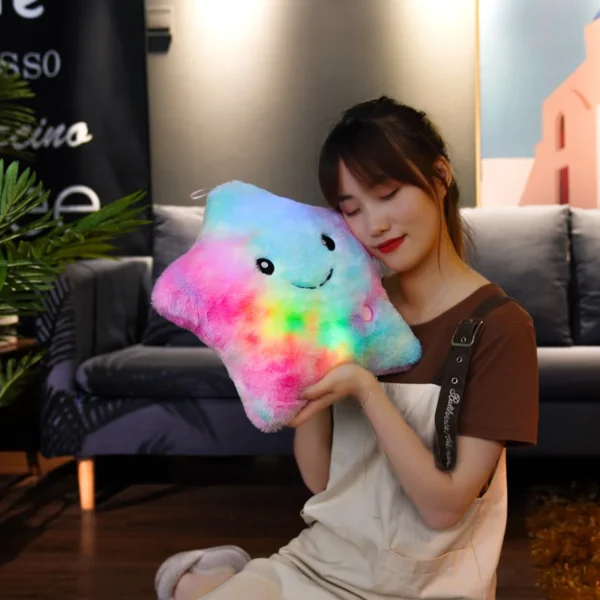 Cute Led Light Star Pillow - Image 5