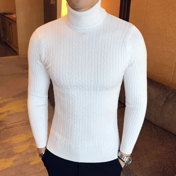 Men Turtleneck Sweater