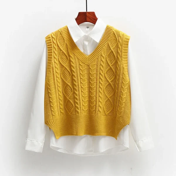 Women Sweater Vest - Image 3