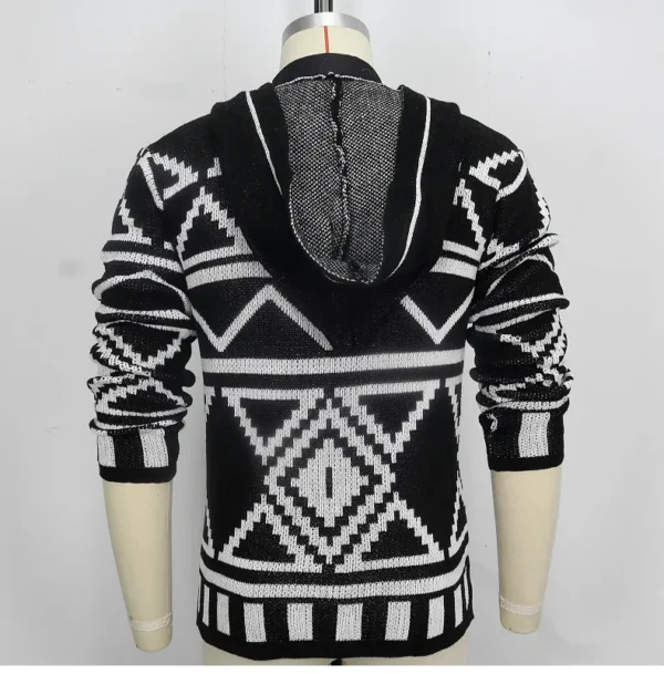 Men Cardigan Sweater - Image 6