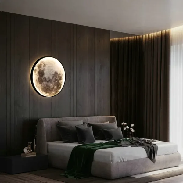 Moon Wall Lamp Mural LED - Image 6