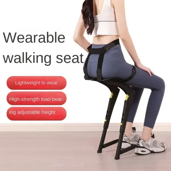 Exoskeleton Wearable Sports Lightweight Folding Chair - Image 2