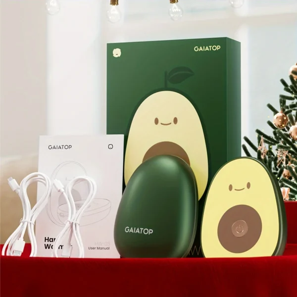 Avocado Shaped Electric Hand Warmer - Image 2