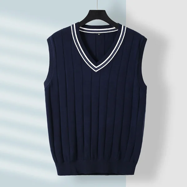 Winter Casual Sweater Vest Slim Fit Men