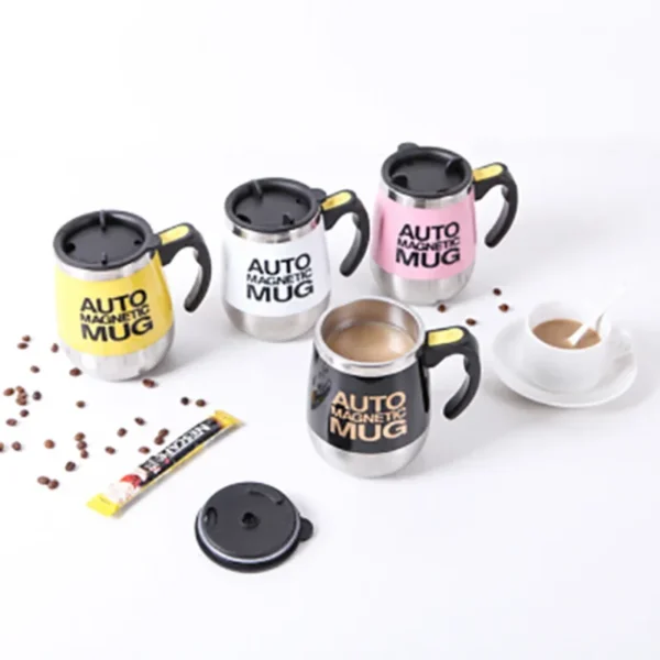 Automatic Self Stirring Magnetic Mug - Stainless Steel Blender