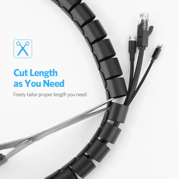 Flexible Spiral Cable Organizer - Image 5