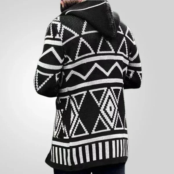 Men Cardigan Sweater - Image 3