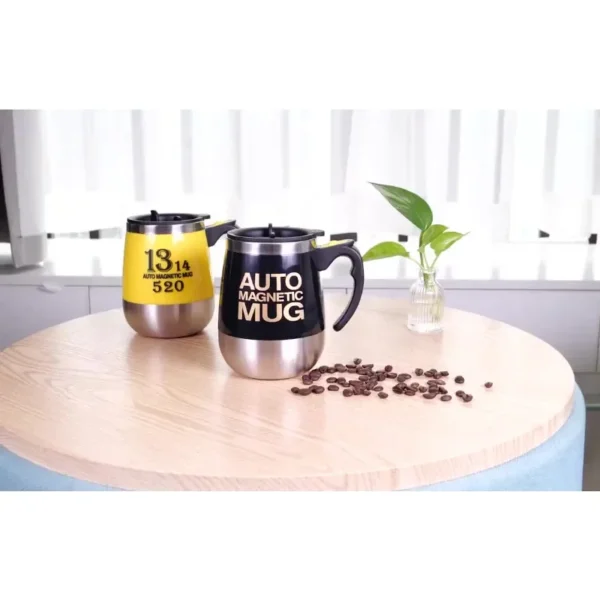 Automatic Self Stirring Magnetic Mug - Stainless Steel Blender - Image 2