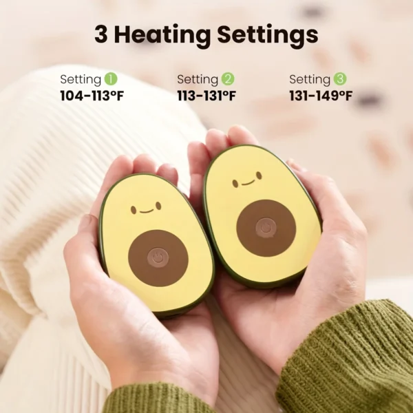 Avocado Shaped Electric Hand Warmer - Image 5