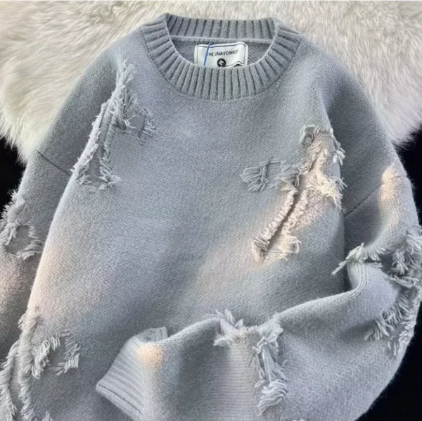 Winter Ripped Men's Sweater