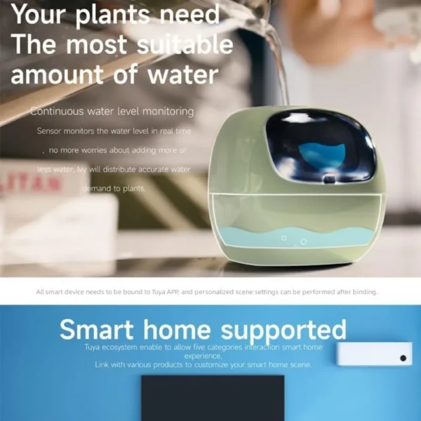 Smart Flowerpots, 7 Smart Sensors (Green) - Image 6